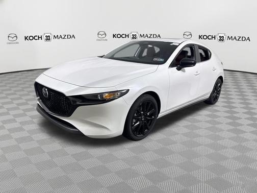 Snowflake White Pearl 2026 Mazda Mazda3 2.5 S Carbon Edition