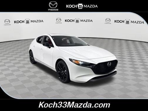 Snowflake White Pearl 2026 Mazda Mazda3 2.5 S Carbon Edition