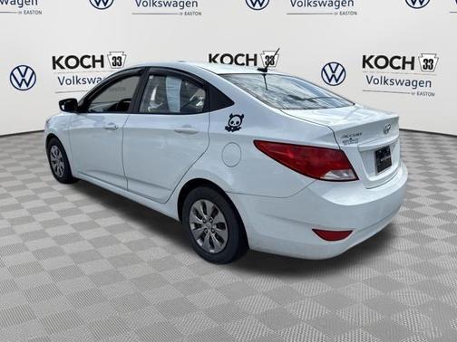 Century White 2015 Hyundai Accent GLS