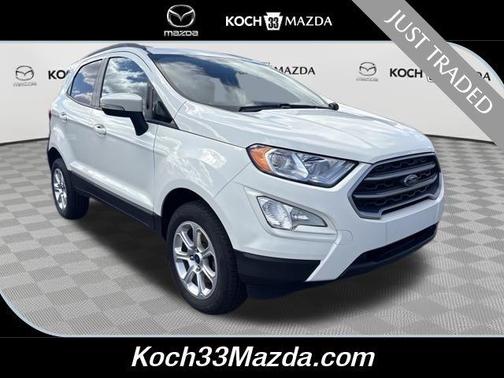 Diamond White 2022 Ford EcoSport SE