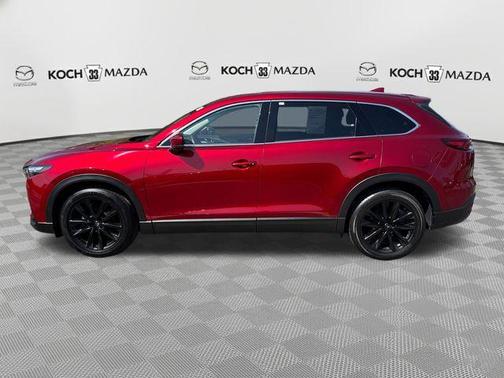 Soul Red Crystal Metallic 2023 Mazda CX-9 Touring Plus