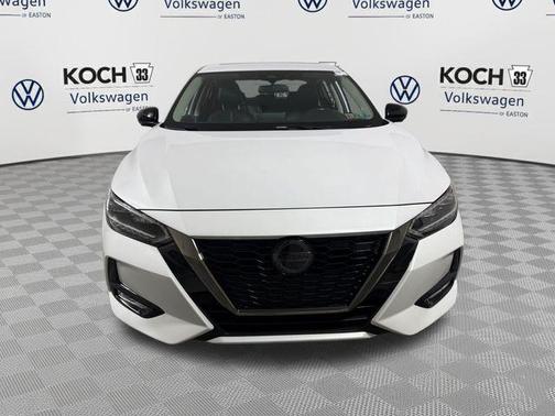 Aspen White 2022 Nissan Sentra SR