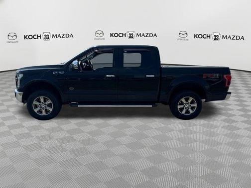Shadow Black 2016 Ford F-150 Lariat
