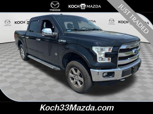 Shadow Black 2016 Ford F-150 Lariat
