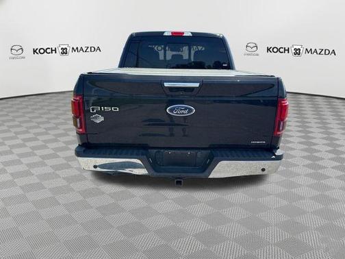 Shadow Black 2016 Ford F-150 Lariat
