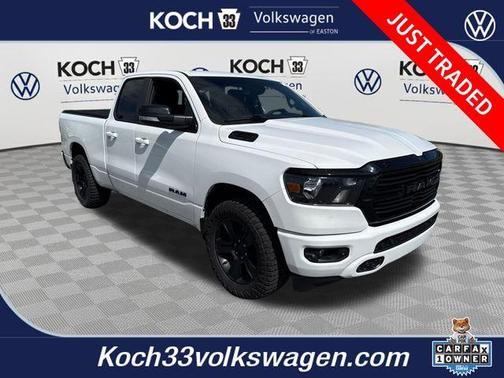 Bright White Clearcoat 2021 RAM 1500 Big Horn