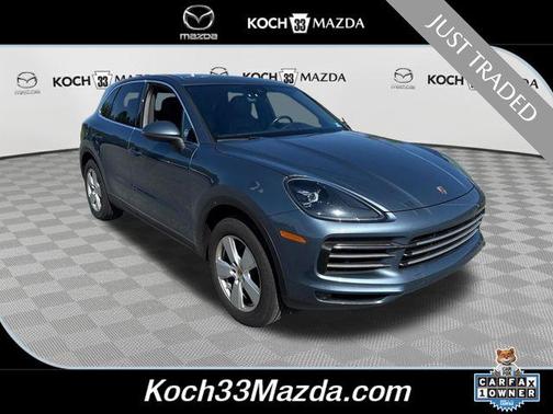 Blue 2019 Porsche Cayenne Base