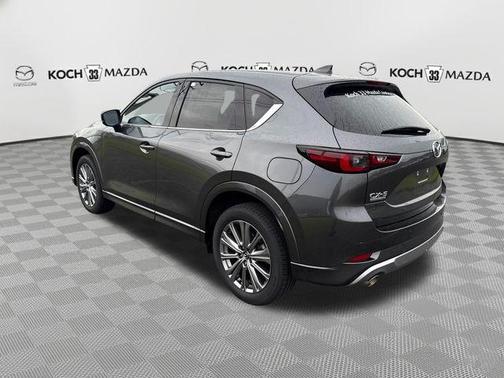 Machine Gray Metallic 2025 Mazda CX-5 2.5 Turbo Signature