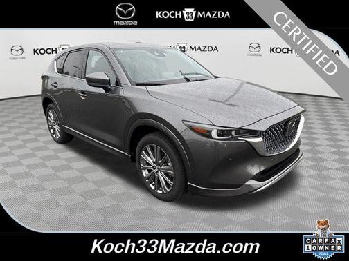 Machine Gray Metallic 2025 Mazda CX-5 2.5 Turbo Signature