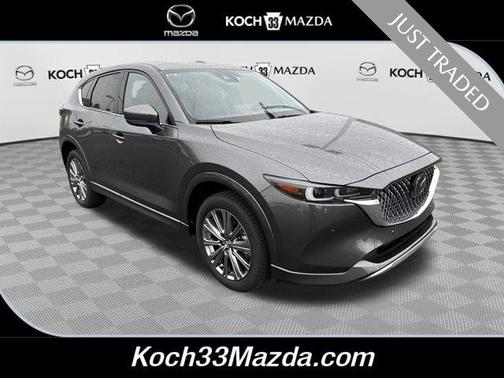 Machine Gray Metallic 2025 Mazda CX-5 2.5 Turbo Signature