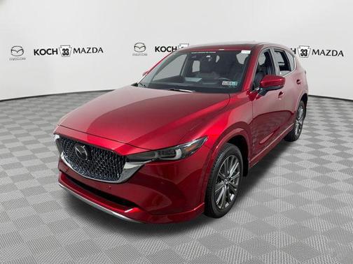 Soul Red Crystal Metallic 2025 Mazda CX-5 2.5 Turbo Signature