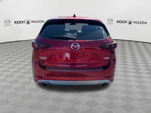 Soul Red Crystal Metallic 2025 Mazda CX-5 2.5 Turbo Signature
