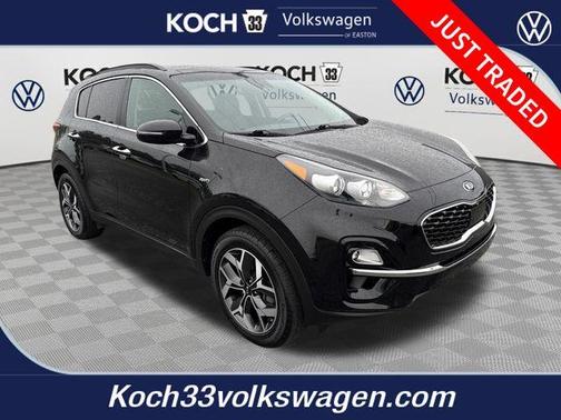 Black Cherry Pearl 2020 Kia Sportage EX