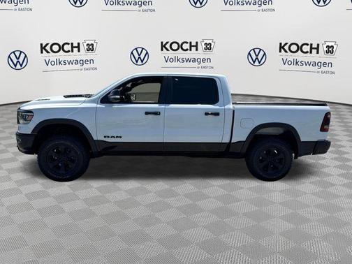 Bright White Clearcoat 2021 RAM 1500 Rebel