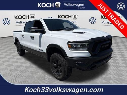 Bright White Clearcoat 2021 RAM 1500 Rebel