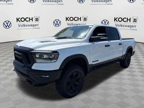 Bright White Clearcoat 2021 RAM 1500 Rebel