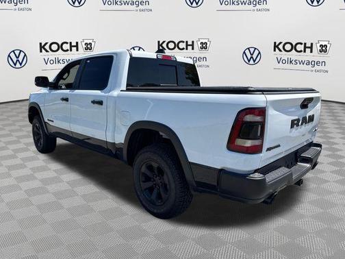 Bright White Clearcoat 2021 RAM 1500 Rebel