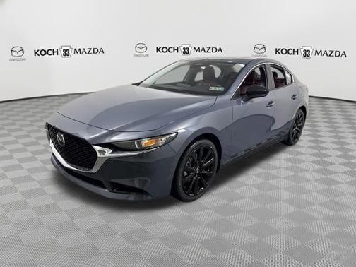 Polymetal Gray Metallic 2026 Mazda Mazda3 2.5 S Carbon Edition
