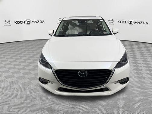 Snowflake White Pearl Metallic 2018 Mazda Mazda3 Grand Touring