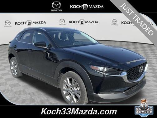 Jet Black Mica 2023 Mazda CX-30 2.5 S Preferred Package