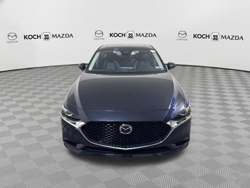 Deep Crystal Blue Mica 2026 Mazda Mazda3 FWD w/Preferred Package