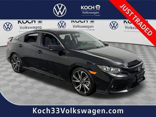 Black 2018 Honda Civic Si