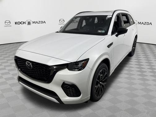 Rhodium White Premium 2026 Mazda CX-70 3.3 TURBO S PREMIUM