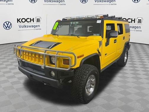 Yellow 2007 Hummer H2 Base
