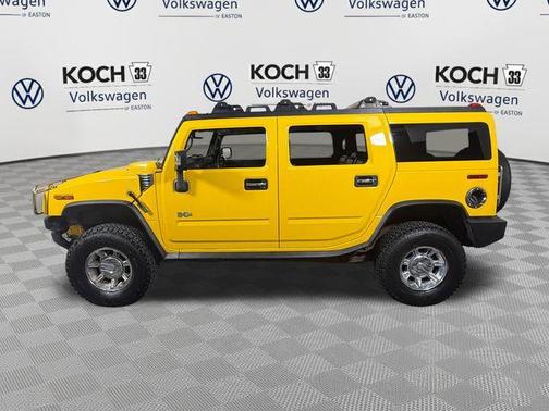 Yellow 2007 Hummer H2 Base