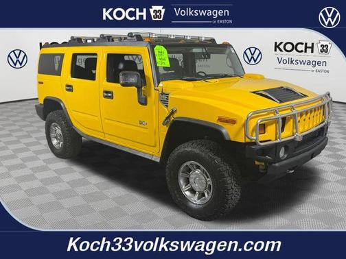 Yellow 2007 Hummer H2 Base