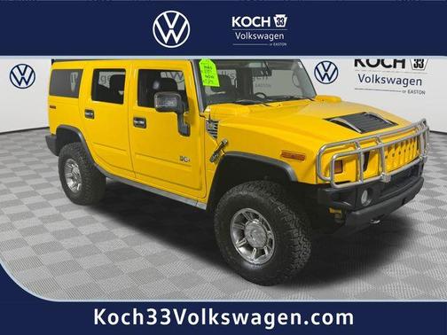 Yellow 2007 Hummer H2 Base