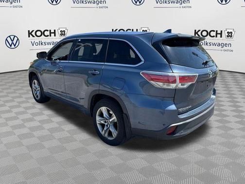 Shoreline Mist 2016 Toyota Highlander Limited