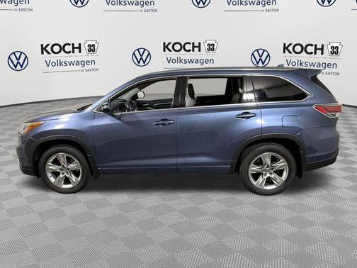 Shoreline Mist 2016 Toyota Highlander Limited