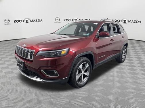 Velvet Red Pearlcoat 2019 Jeep Cherokee Limited