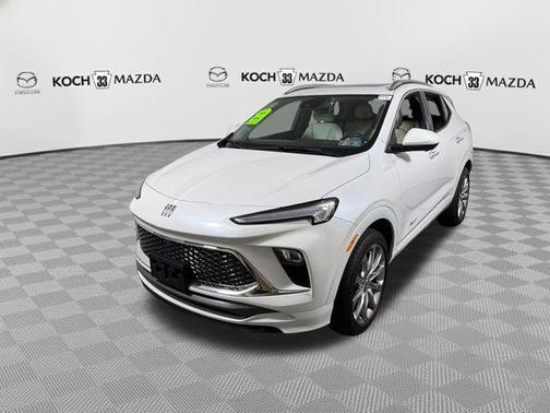 White Frost Tri-Coat 2024 Buick Encore GX Avenir