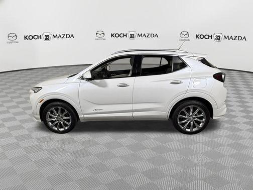 White Frost Tri-Coat 2024 Buick Encore GX Avenir