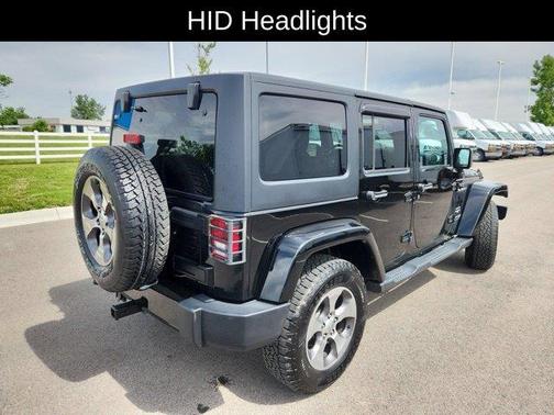 Black Clearcoat 2018 Jeep Wrangler JK Unlimited Sahara