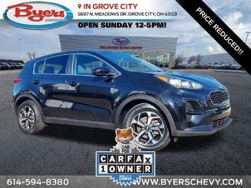 Black Cherry Pearl 2022 Kia Sportage LX
