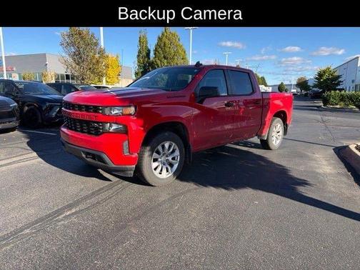 Red 2021 Chevrolet Silverado 1500 Custom