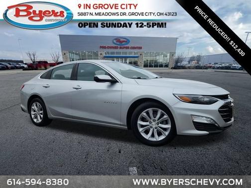 SILVER ICE METALLIC 2020 Chevrolet Malibu LT