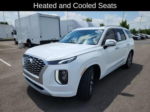 White 2022 Hyundai PALISADE Limited