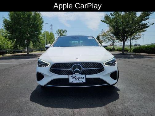 Black 2025 Mercedes-Benz CLA 250 Base