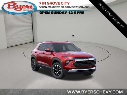 Apex Red 2026 Chevrolet Trailblazer LT