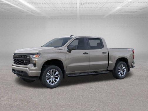 White Sand 2026 Chevrolet Silverado 1500 Custom