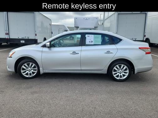 Silver 2015 Nissan Sentra S