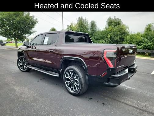 Dark Ember Tintcoat 2025 GMC Sierra EV Extended Range Denali