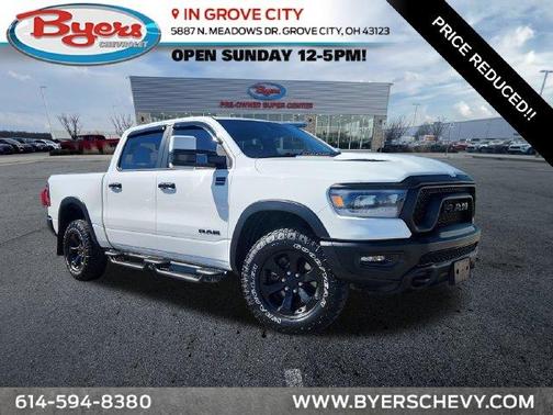Bright White Clearcoat 2024 RAM 1500 Rebel