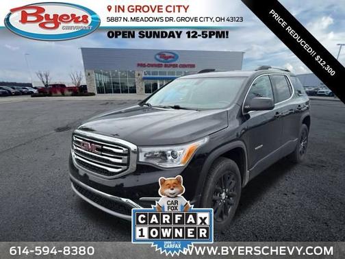 EBONY TWILIGHT METALLIC 2019 GMC Acadia SLT