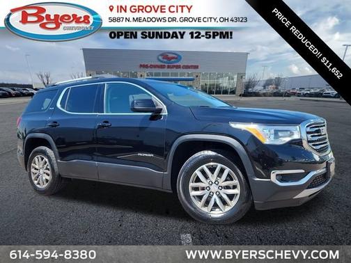 EBONY TWILIGHT METALLIC 2017 GMC Acadia SLE