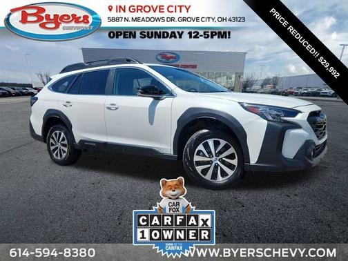 White 2025 Subaru Outback Premium